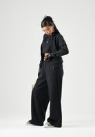 ADIDAS PERFORMANCE Pantaloni SOFT LUX STRAIGHT neri da donna KE6823 . ADIDAS PERFORMANCE 