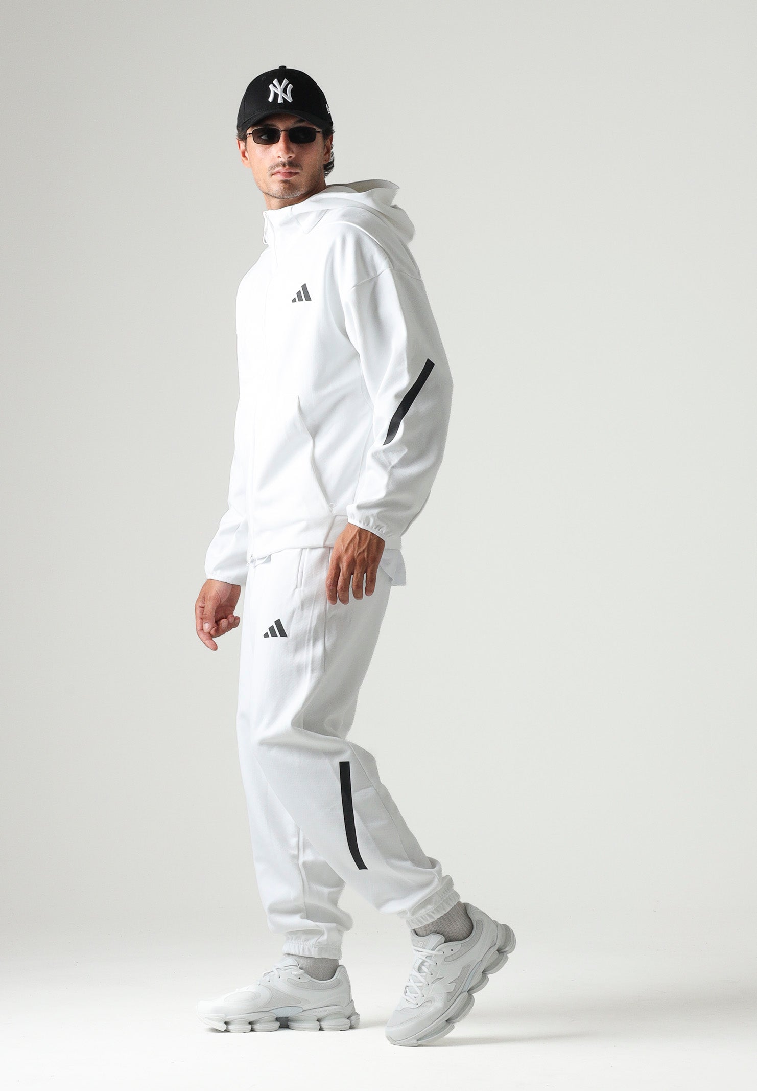 ADIDAS PERFORMANCE pantaloni adidas Z.N.E. White bianco  da uomo. KF3817 . ADIDAS PERFORMANCE 