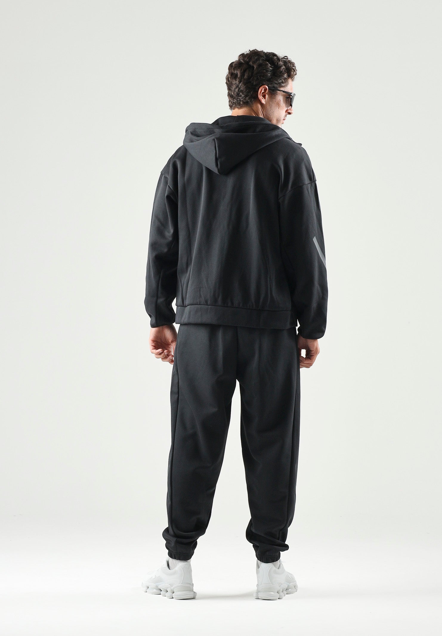 ADIDAS PERFORMANCE Felpa Z.N.E. FULL-ZIP HOODIE nera da uomo KF3827 . ADIDAS PERFORMANCE 