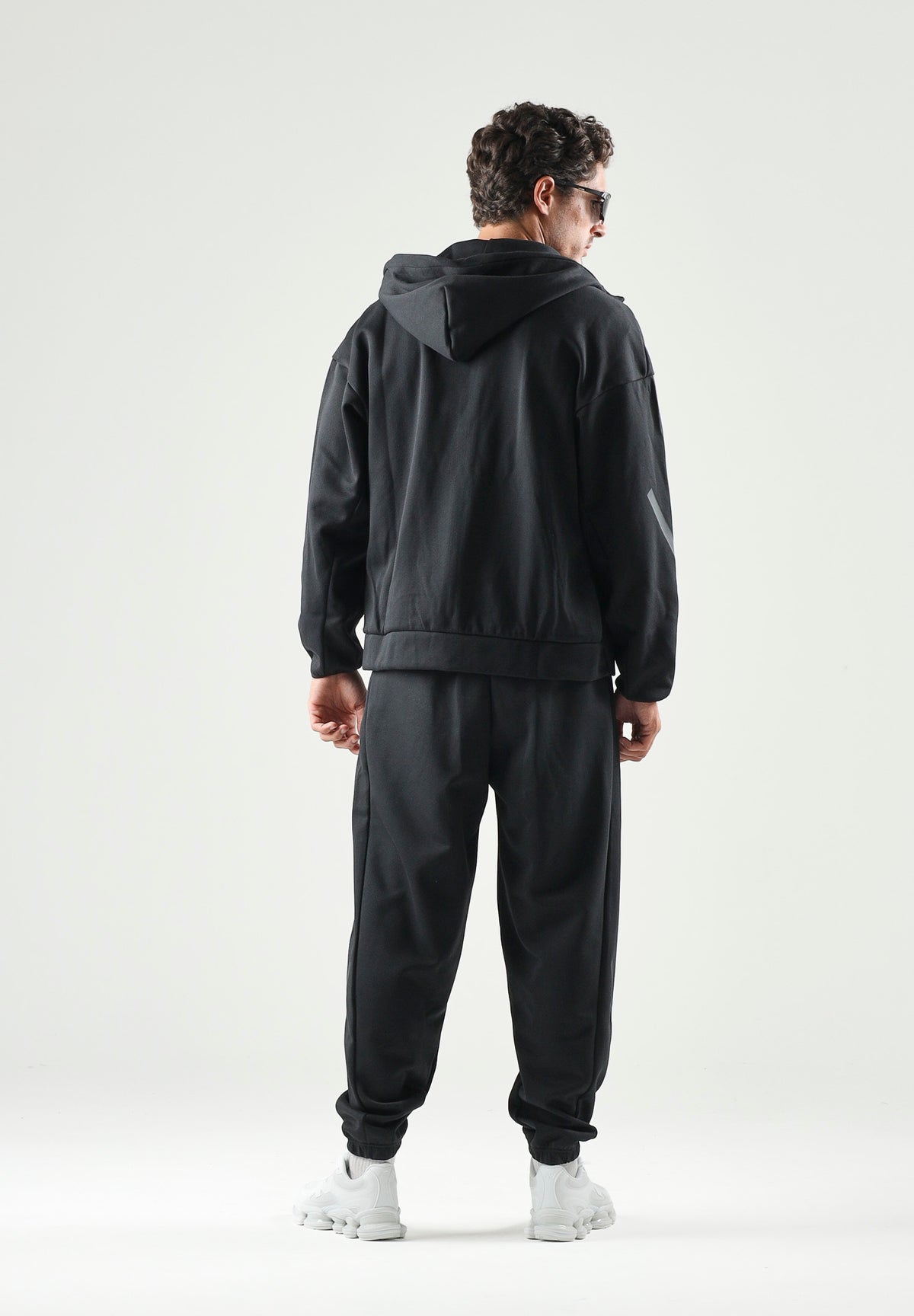 ADIDAS PERFORMANCE Felpa Z.N.E. FULL-ZIP HOODIE nera da uomo KF3827 . ADIDAS PERFORMANCE 