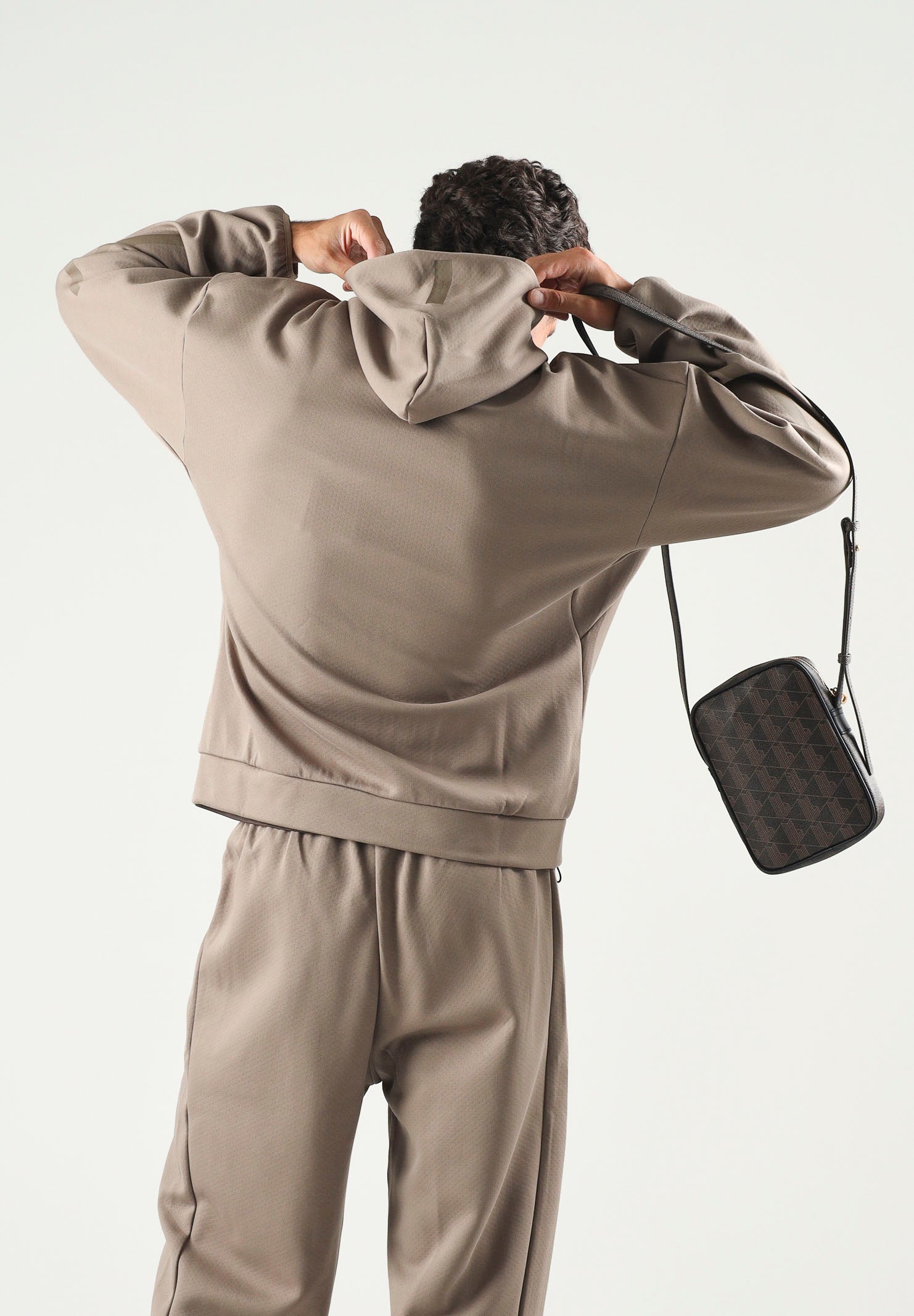 ADIDAS PERFORMANCE felpa con cappuccio adidas Z.N.E. Full-Zip Hooded Track Top Khaki Six beige da uomo. KF3828 . ADIDAS PERFORMANCE 