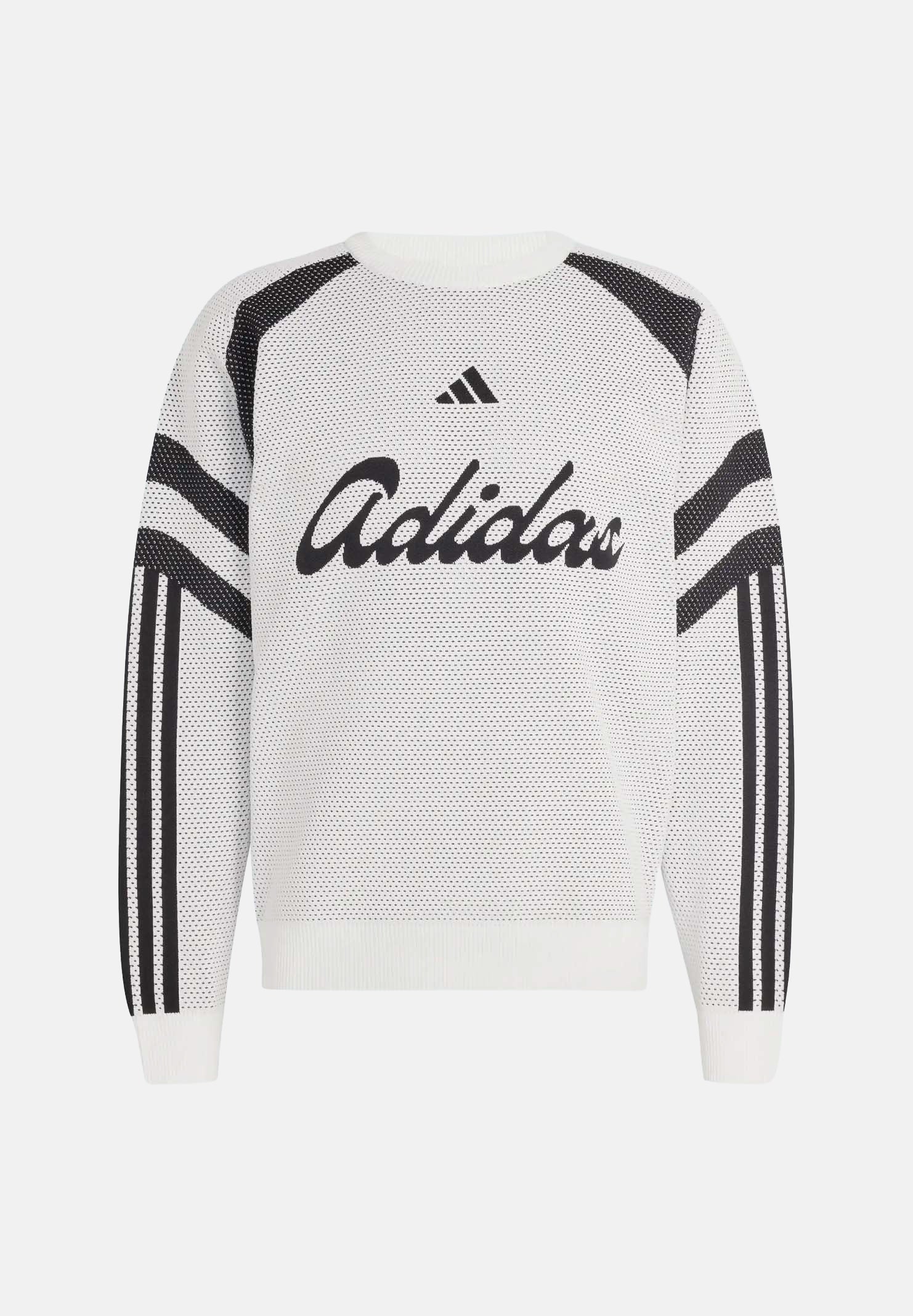 ADIDAS PERFORMANCE  maglia girocollo M Tiro Crew Q4 White/Black bianca e nera da uomo. KF4816 . ADIDAS PERFORMANCE 