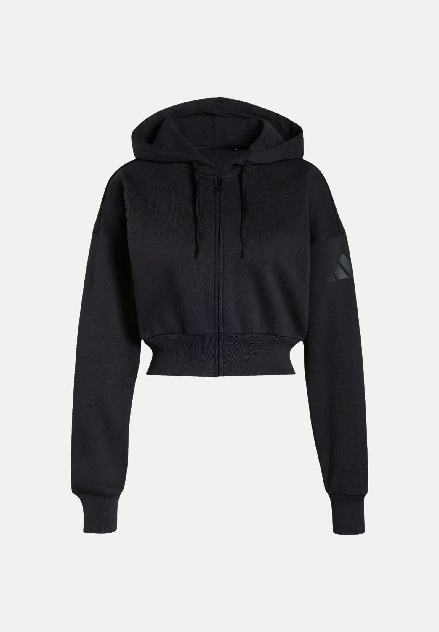 ADIDAS PERFORMANCE Felpa FLEECE con cappuccio, nero da donna <BR/> KF6245 . ADIDAS PERFORMANCE 