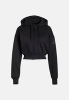 ADIDAS PERFORMANCE Felpa FLEECE con cappuccio, nero da donna <BR/> KF6245 . ADIDAS PERFORMANCE 