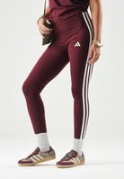 ADIDAS PERFORMANCE Leggings 3-STRIPES ESSENTIAL LEGGINGS bordeaux da donna. KF8313 . ADIDAS PERFORMANCE 