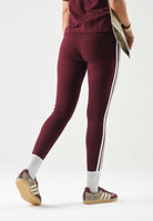 ADIDAS PERFORMANCE Leggings 3-STRIPES ESSENTIAL LEGGINGS bordeaux da donna. KF8313 . ADIDAS PERFORMANCE 