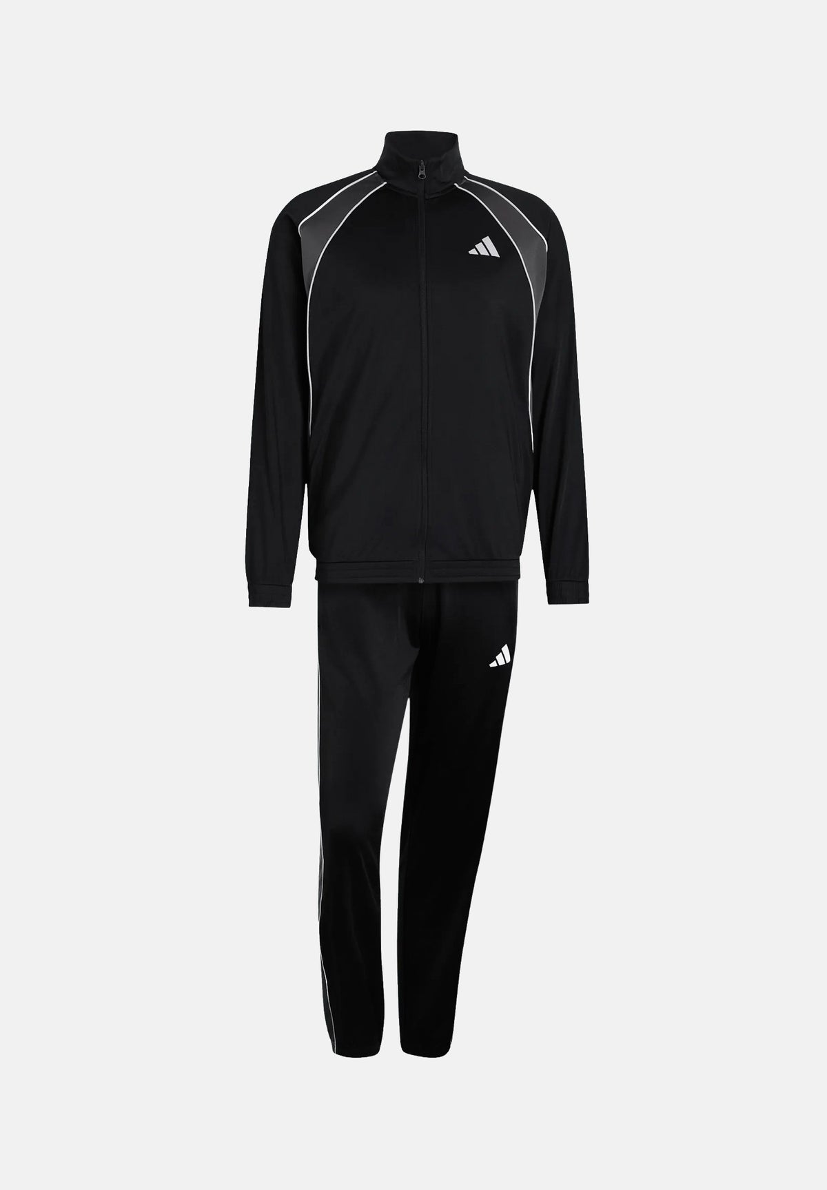 ADIDAS PERFORMANCE  tuta sportiva Colorblock Black/Grey nera e grigia da uomo. KH2730 . ADIDAS PERFORMANCE 