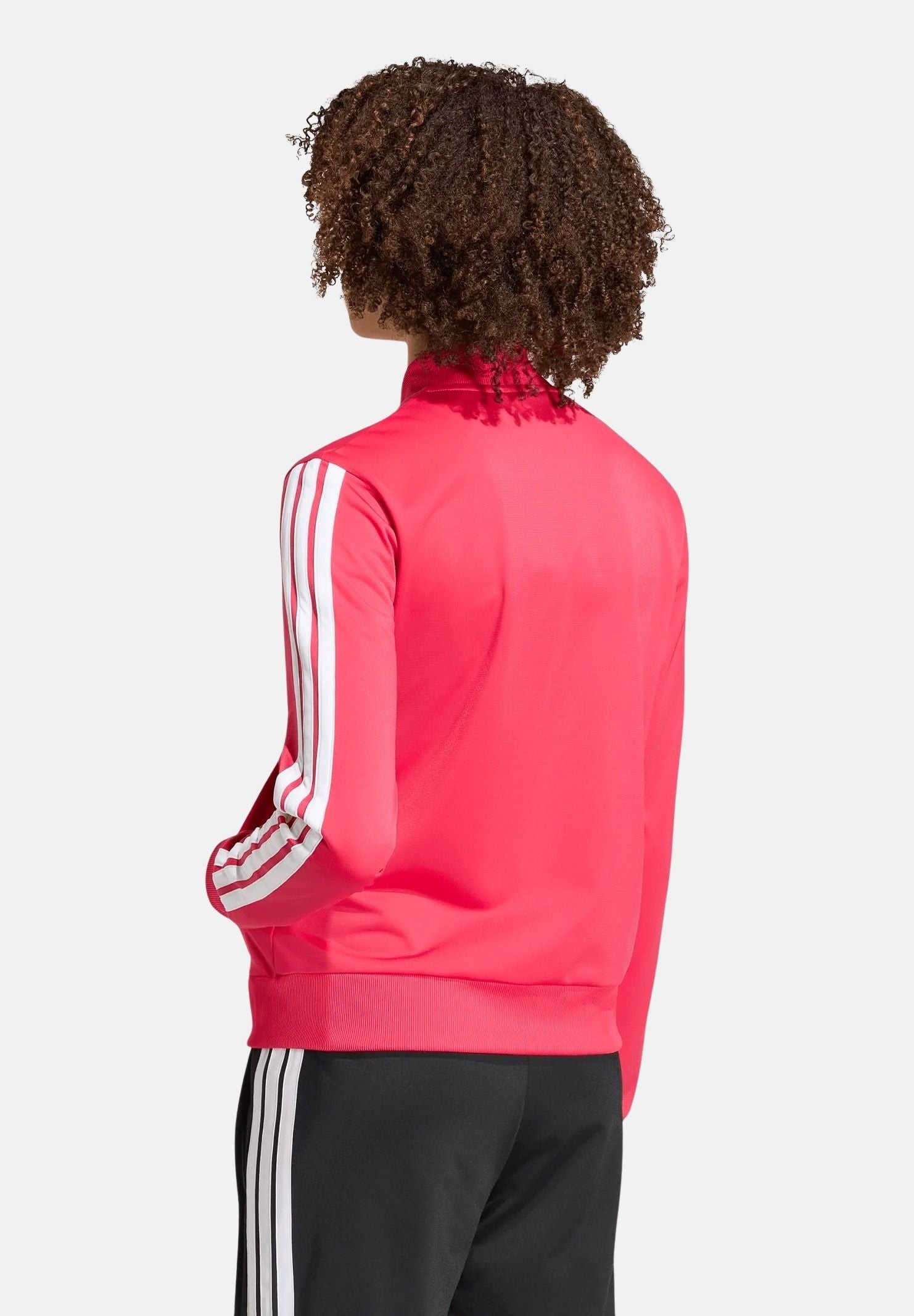 ADIDAS PERFORMANCE Tuta ESSENTIALS 3-STRIPES Power Pink da donna KQ7576 . ADIDAS PERFORMANCE 