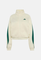 feADIDAS PERFORMANCE Felpa STADIUM TRACKTOP Ivory/Green avorio e verde donna. KR5308 . ADIDAS PERFORMANCE 