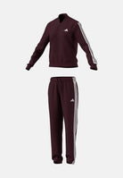 ADIDAS PERFORMANCE Tuta 3 STRIPES SET Maroon, bordeaux, da donna KT0512 . ADIDAS PERFORMANCE 