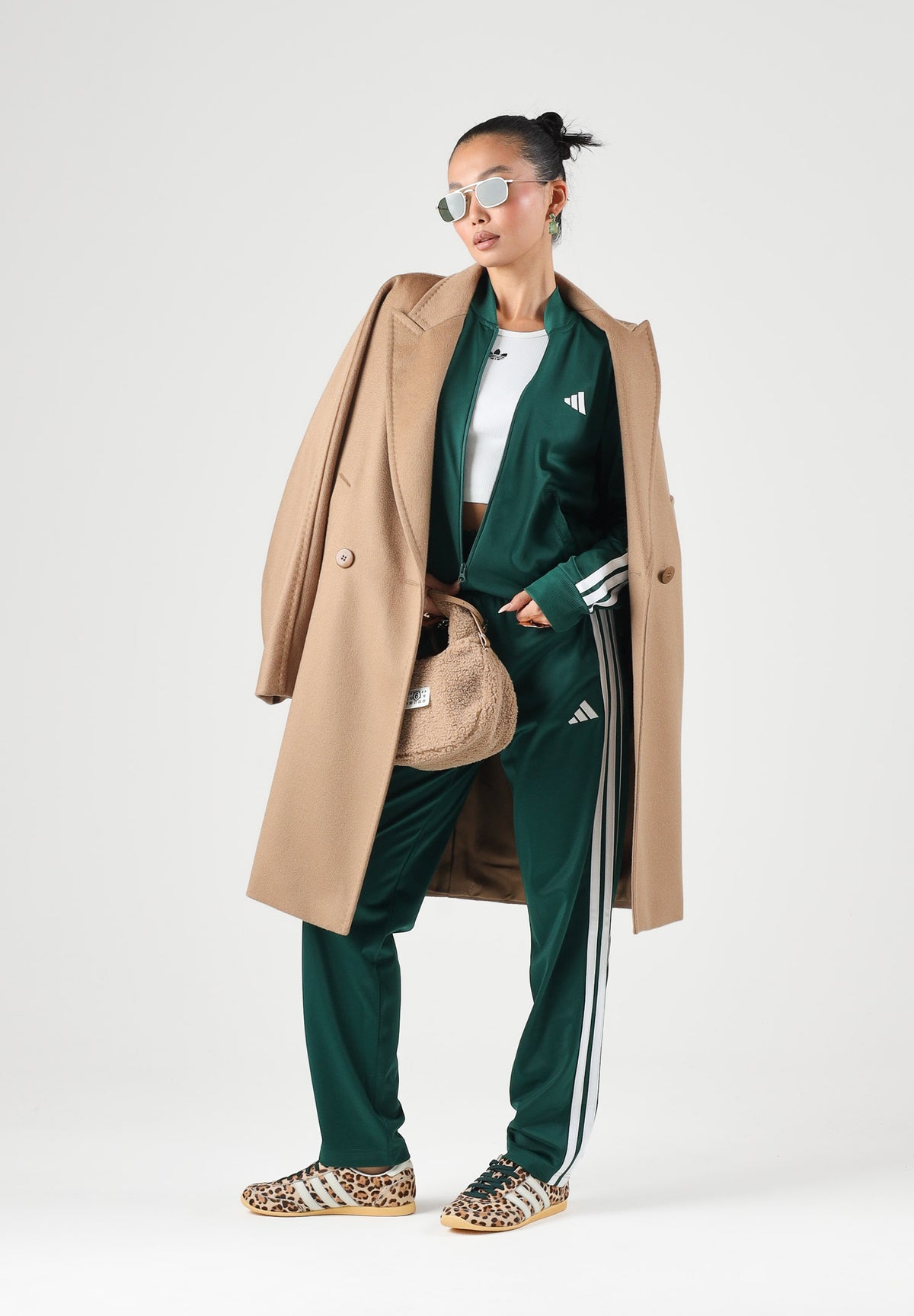 ADIDAS PERFORMANCE Tuta DAYREADY TRACKSUIT verde da donna KT0514 . ADIDAS PERFORMANCE 