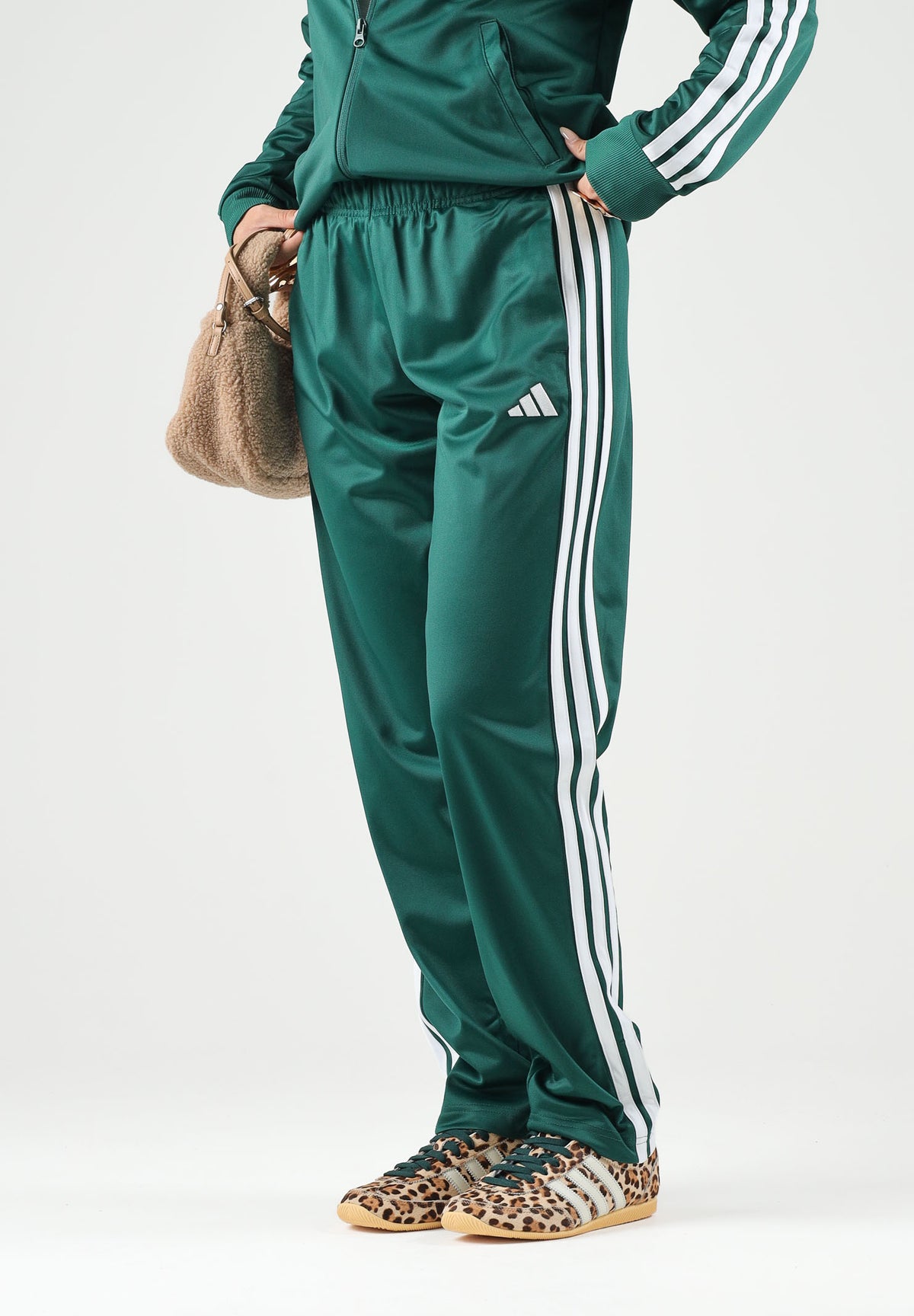 ADIDAS PERFORMANCE Tuta DAYREADY TRACKSUIT verde da donna KT0514 . ADIDAS PERFORMANCE 