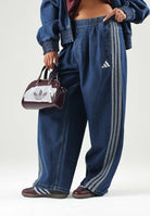ADIDAS PERFORMANCE Pantaloni STADIUM WASHED denim loose da donna KV0618 . ADIDAS PERFORMANCE 