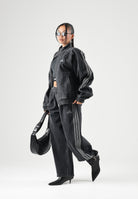 ADIDAS PERFORMANCE Jeans  3-STRIPES WIDE LEG nero per uomo e donna KV0620 . ADIDAS PERFORMANCE 