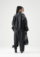 ADIDAS PERFORMANCE Jeans  3-STRIPES WIDE LEG nero per uomo e donna KV0620 . ADIDAS PERFORMANCE 