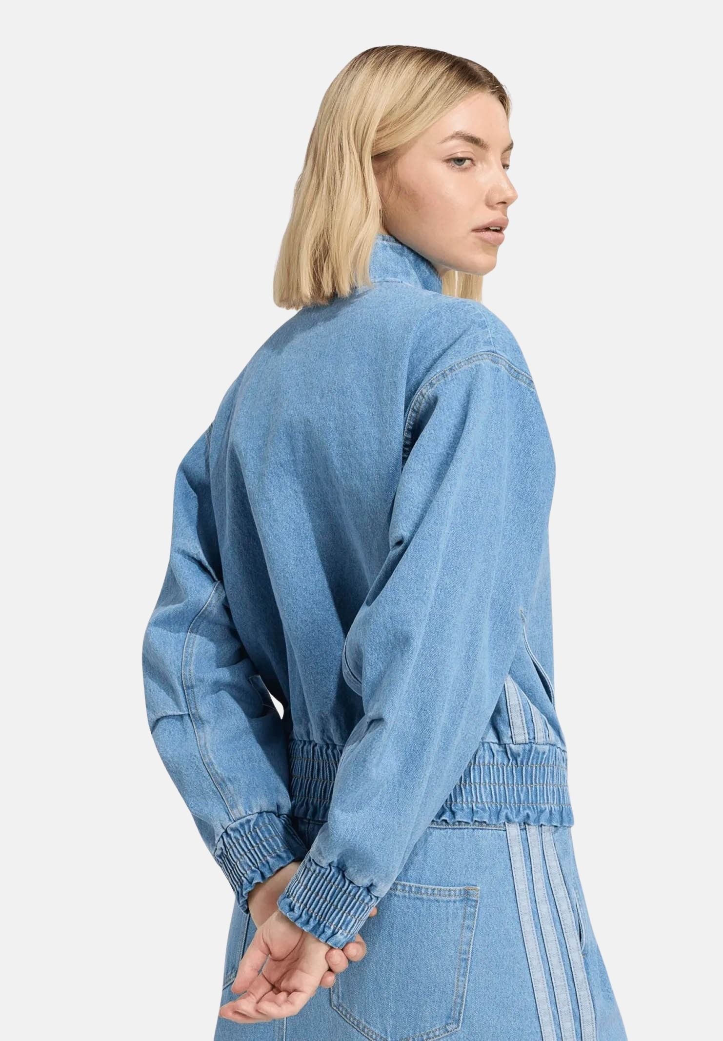 ADIDAS PERFORMANCE Giacca STADIUM WASHED DENIM da donna KV0625 . ADIDAS PERFORMANCE 