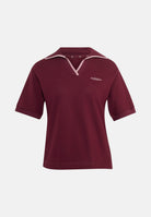 ADIDAS PERFORMANCE Polo GRAPHIC SEASONAL bordeaux da donna KV6856 . ADIDAS PERFORMANCE 