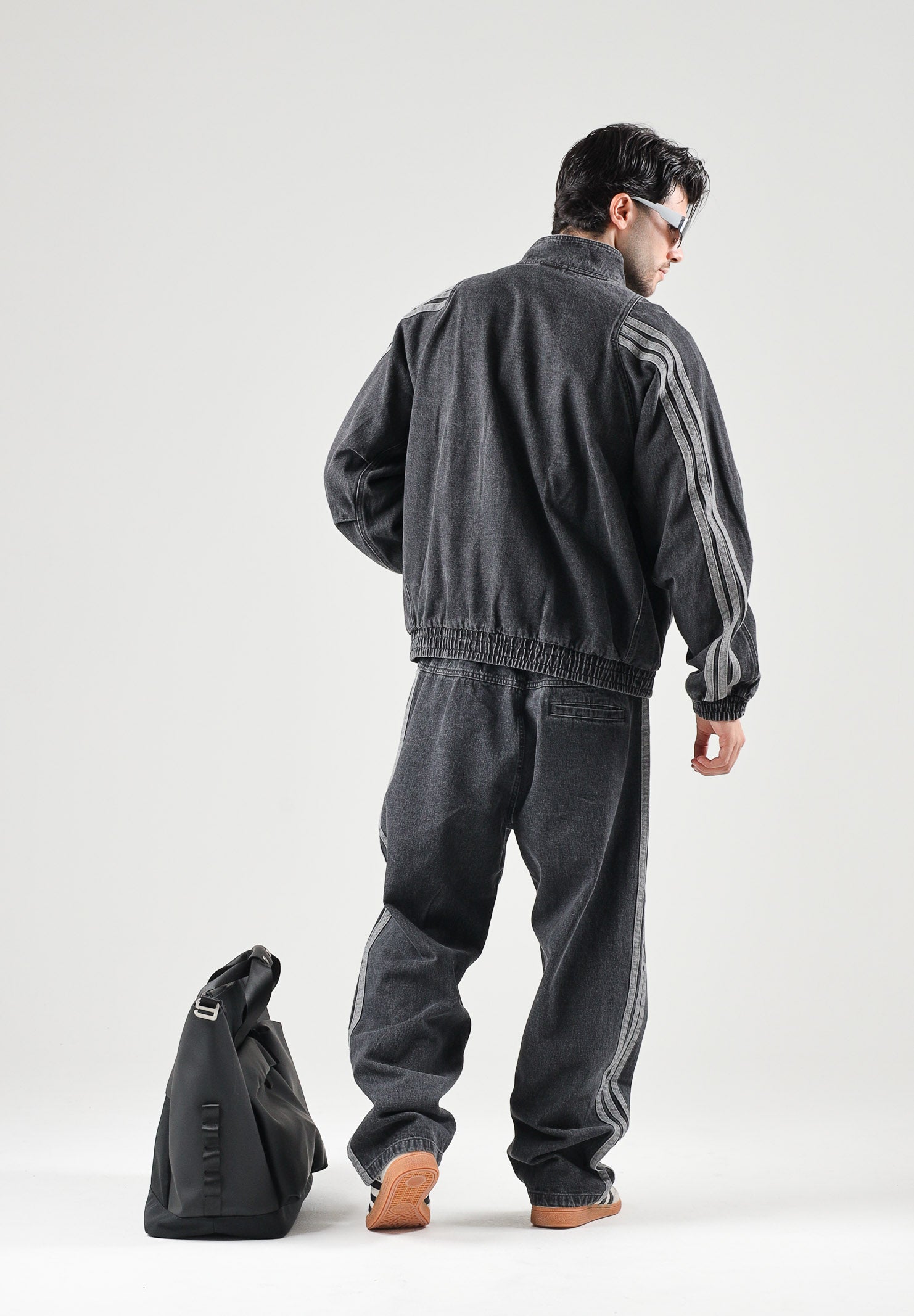 ADIDAS PERFORMANCE jeans sportivi Black nero da uomo. KV8336 . ADIDAS PERFORMANCE 