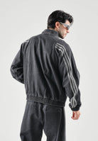 ADIDAS PERFORMANCE Giubbotto di jeans STADIUM nera da uomo KV8344 . ADIDAS PERFORMANCE 