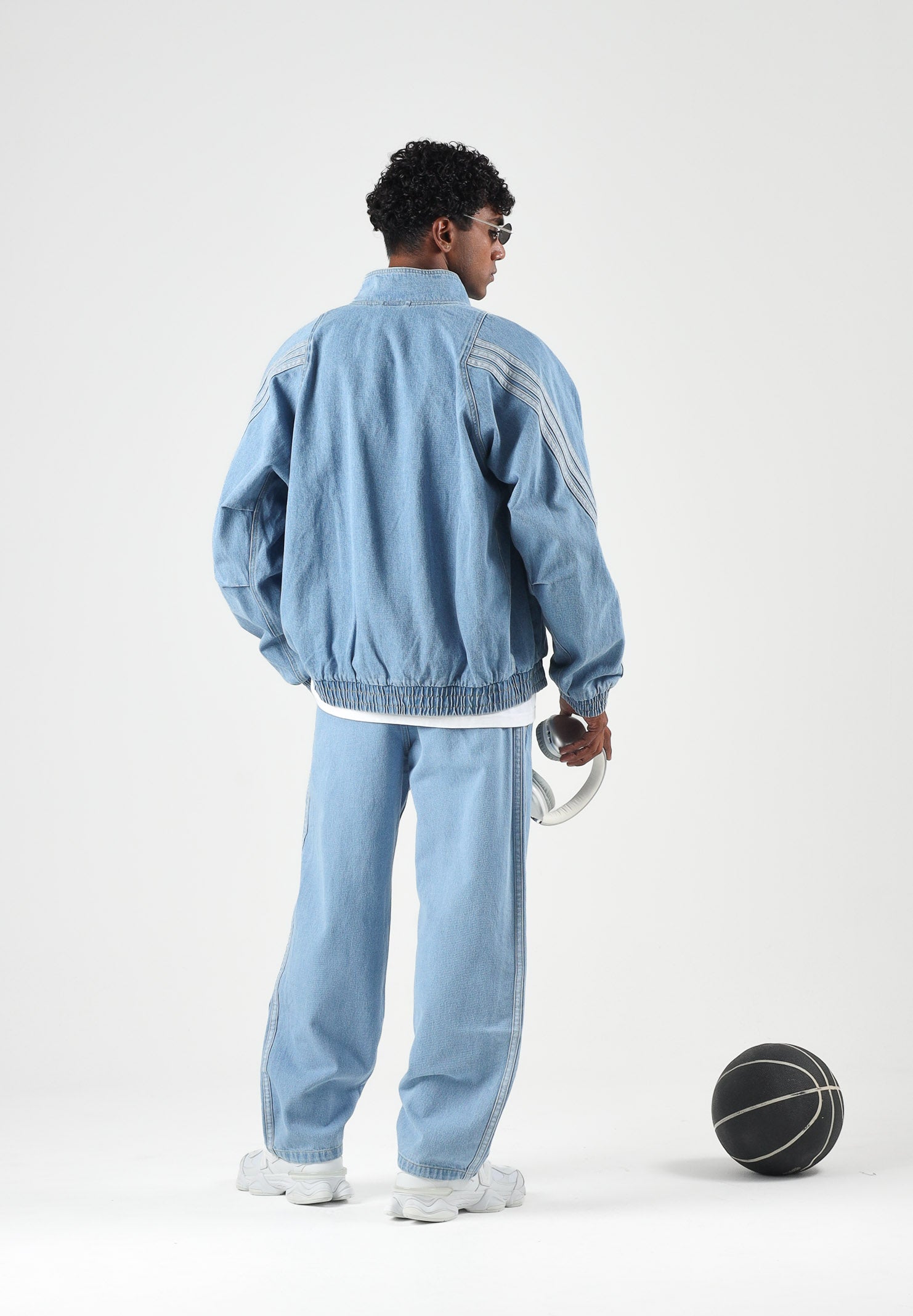 ADIDAS PERFORMANCE Giubbotto di jeans CRSK azzurro chiaro da uomo. KV8347 . ADIDAS PERFORMANCE 