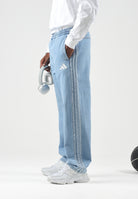 ADIDAS PERFORMANCE  Jeans sportivi 3-Stripes CRSK azzurro chiaro da uomo. KV8349 . ADIDAS PERFORMANCE 