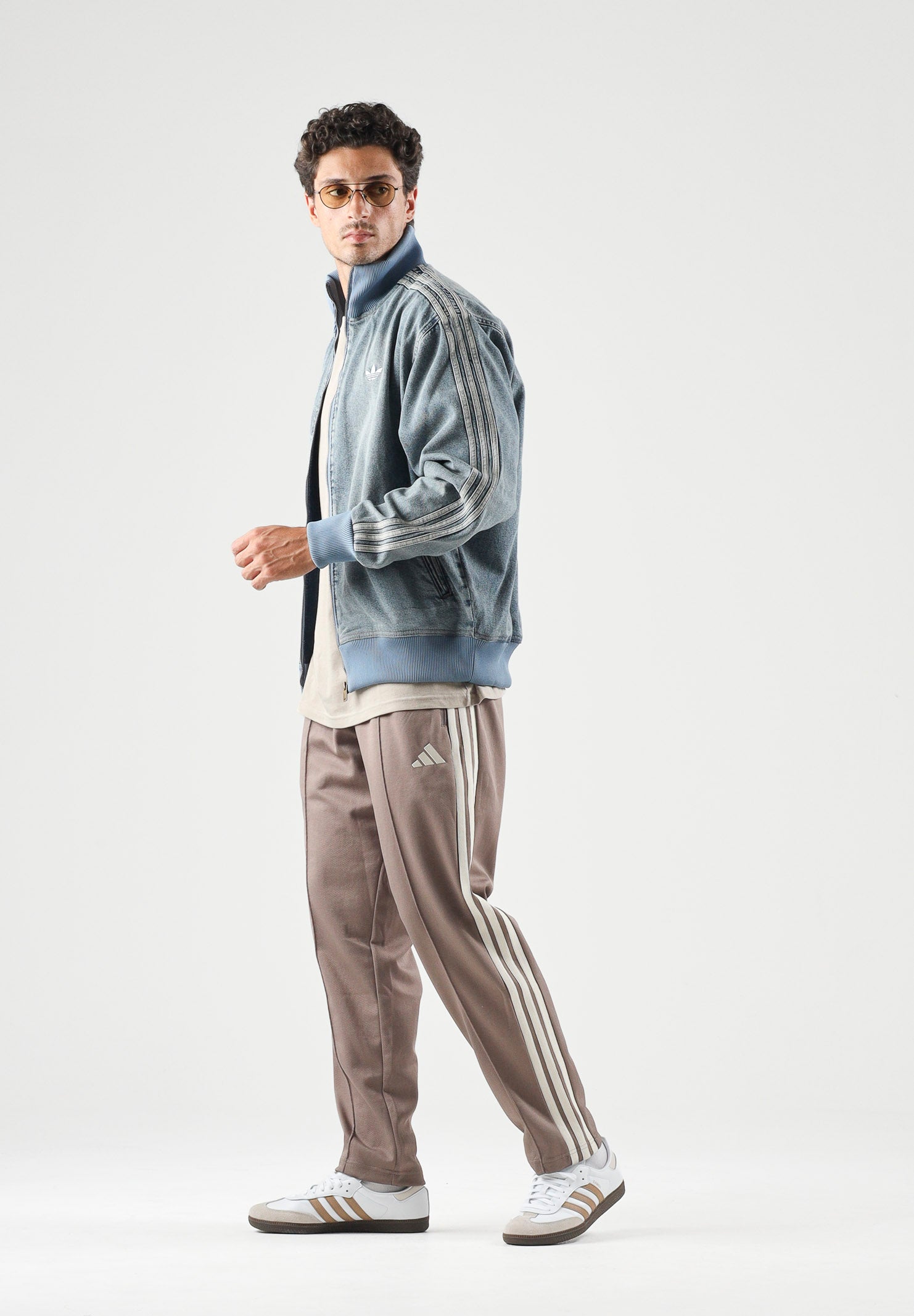 ADIDAS PERFORMANCE Pantaloni sportivi Wonwhi marrone taupe e beige da uomo. KV8381 . ADIDAS PERFORMANCE 