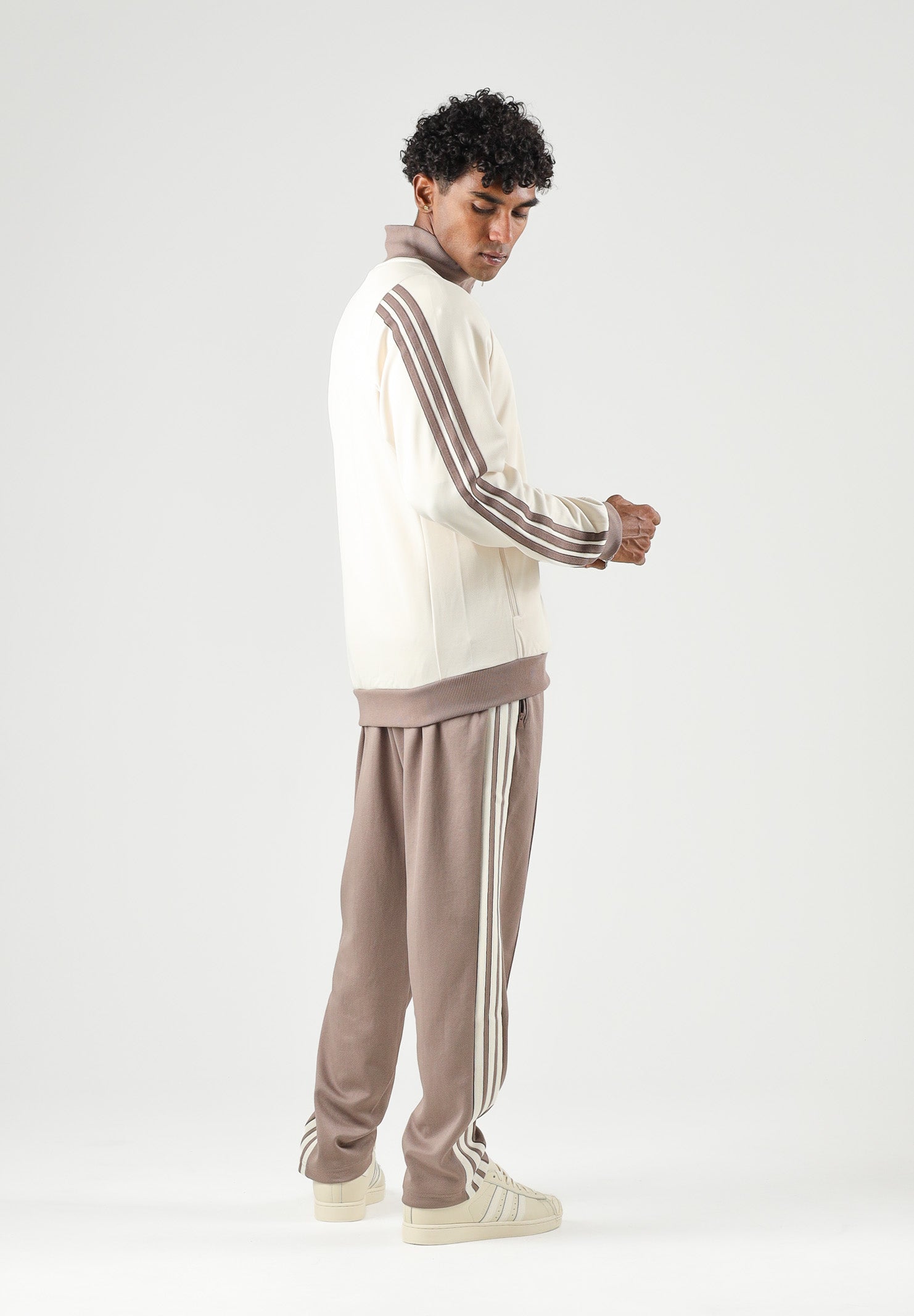 ADIDAS PERFORMANCE Pantaloni sportivi Wonwhi marrone taupe e beige da uomo. KV8381 . ADIDAS PERFORMANCE 