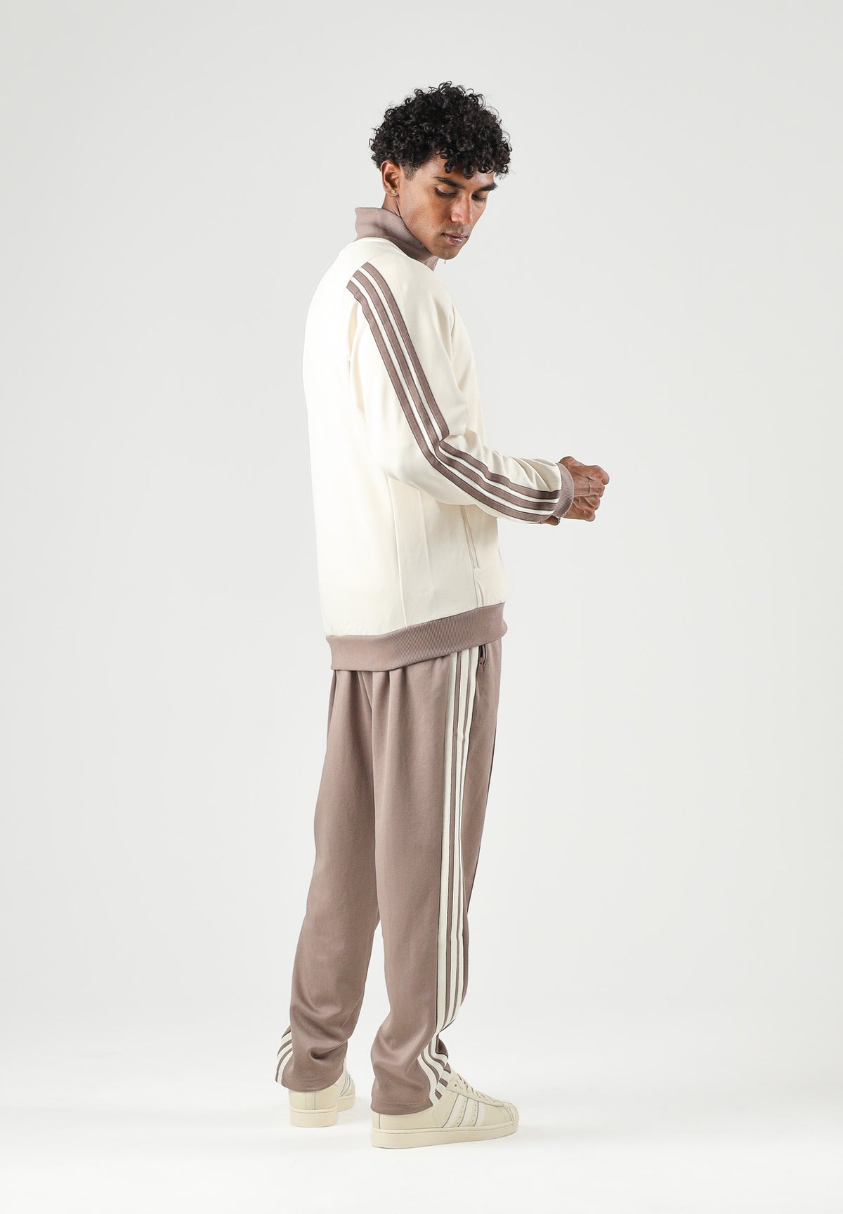 ADIDAS PERFORMANCE Pantaloni sportivi Wonwhi marrone taupe e beige da uomo. KV8381 . ADIDAS PERFORMANCE 