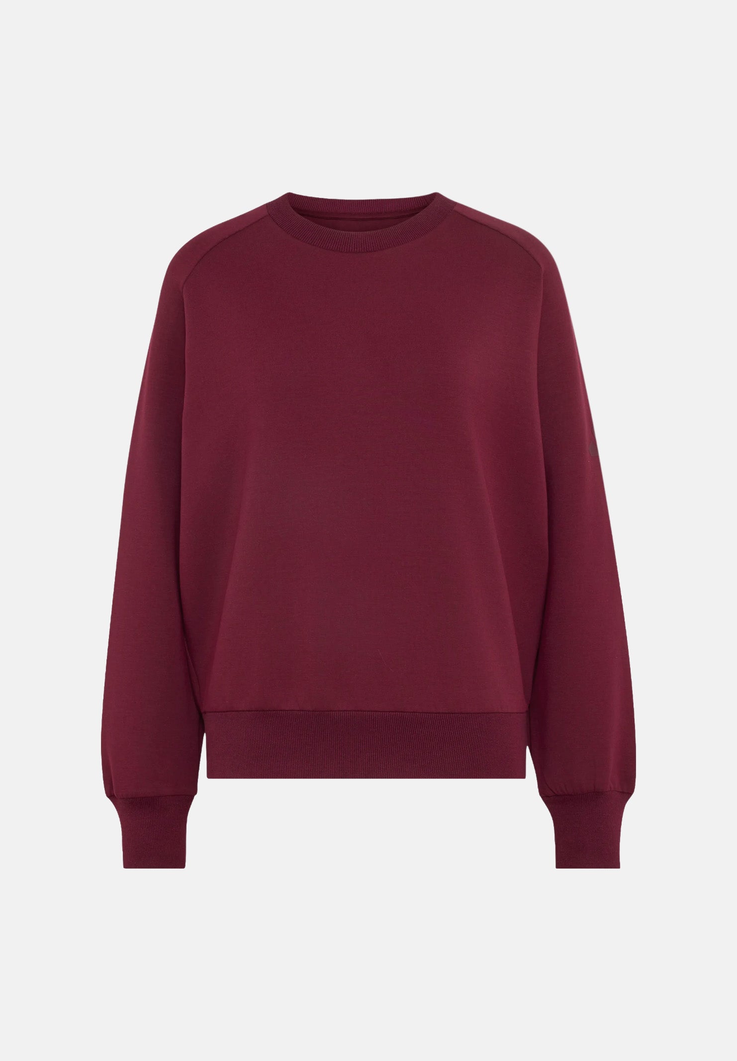 ADIDAS PERFORMANCE Felpa ESSENTIALS FLEECE SWEATSHIRT Maroon bordeaux donna. KW0922 . ADIDAS PERFORMANCE 