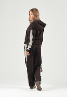 ADIDAS PERFORMANCE Pantaloni ESSENTIALS 3-STRIPES FLEECE marrone da donna KX0789 . ADIDAS PERFORMANCE 