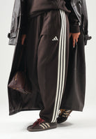 ADIDAS PERFORMANCE Pantaloni ESSENTIALS 3-STRIPES FLEECE marrone da donna KX0789 . ADIDAS PERFORMANCE 