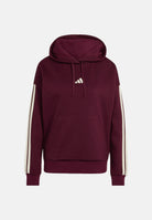 ADIDAS PERFORMANCE Felpa ESSENTIALS 3-STRIPES FLEECE bordeaux da donna KX0791 . ADIDAS PERFORMANCE 