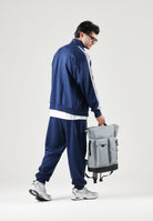 ADIDAS PERFORMANCE  Tuta sportiva TENABL/WHIT blu navy e bianca da uomo. KY2283 . ADIDAS PERFORMANCE 