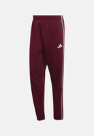 ADIDAS PERFORMANCE  pantaloni sportivi Essentials 3-Stripes Fleece Tapered Cuffed Pants Team Maroon/Slate bordeaux e grigio lilla uomo. KY4134 . ADIDAS PERFORMANCE 
