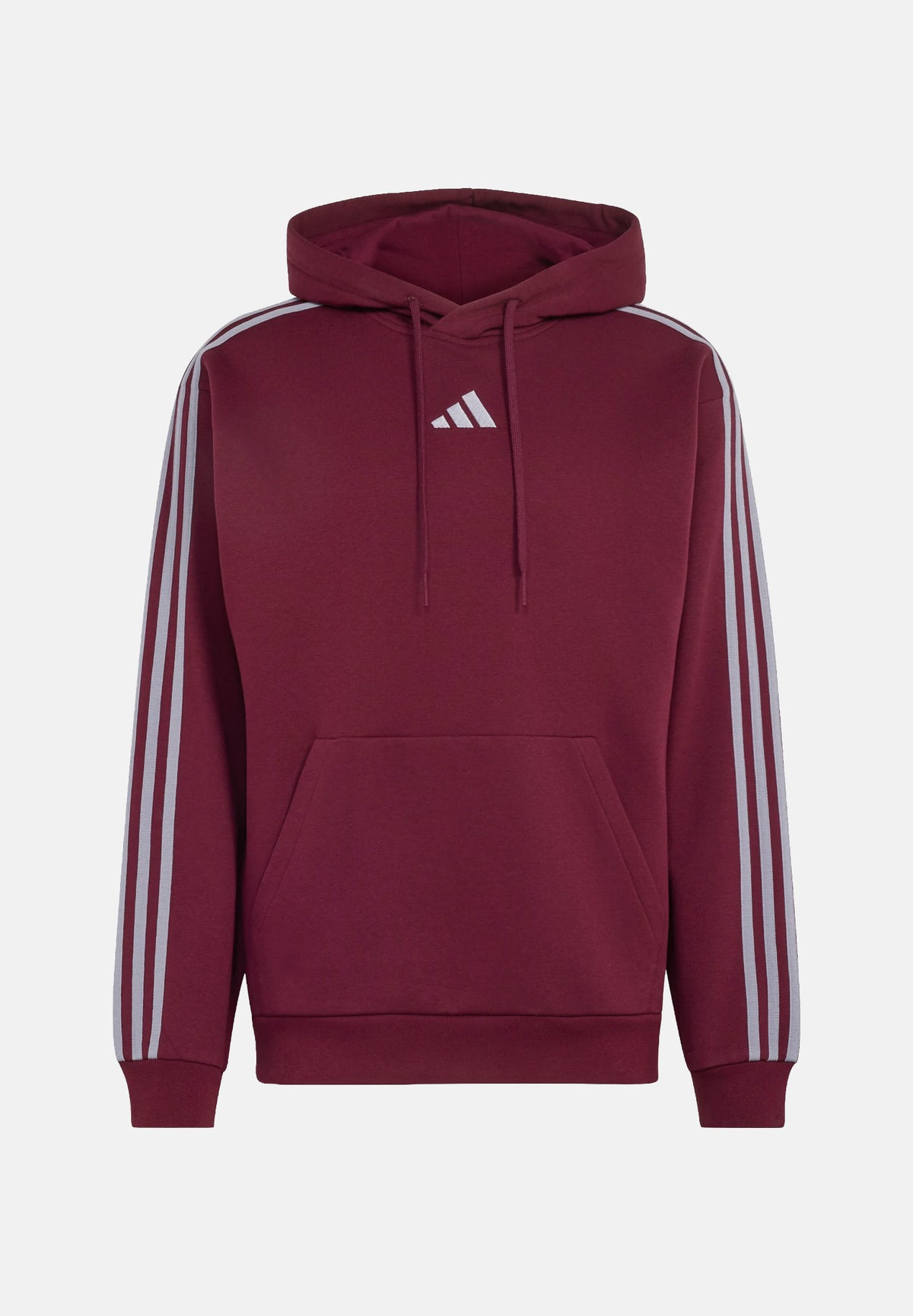 ADIDAS PERFORMANCE  Felpa con cappuccio TEAMAR/SLAT bordeaux e grigio lilla da uomo. KY4169 . ADIDAS PERFORMANCE 