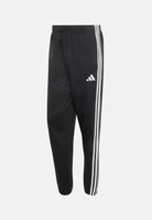 ADIDAS PERFORMANCE pantaloni sportivi Essentials 3-Stripes Fleece Tapered Cuffed Pants Black/White neri e bianchi da uomo. KY6526 . ADIDAS PERFORMANCE 