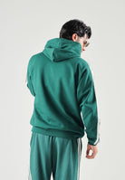 ADIDAS PERFORMANCE felpa con cappuccio CGREEN/OWHI verde  e bianco uomo. KZ1413 . ADIDAS PERFORMANCE 