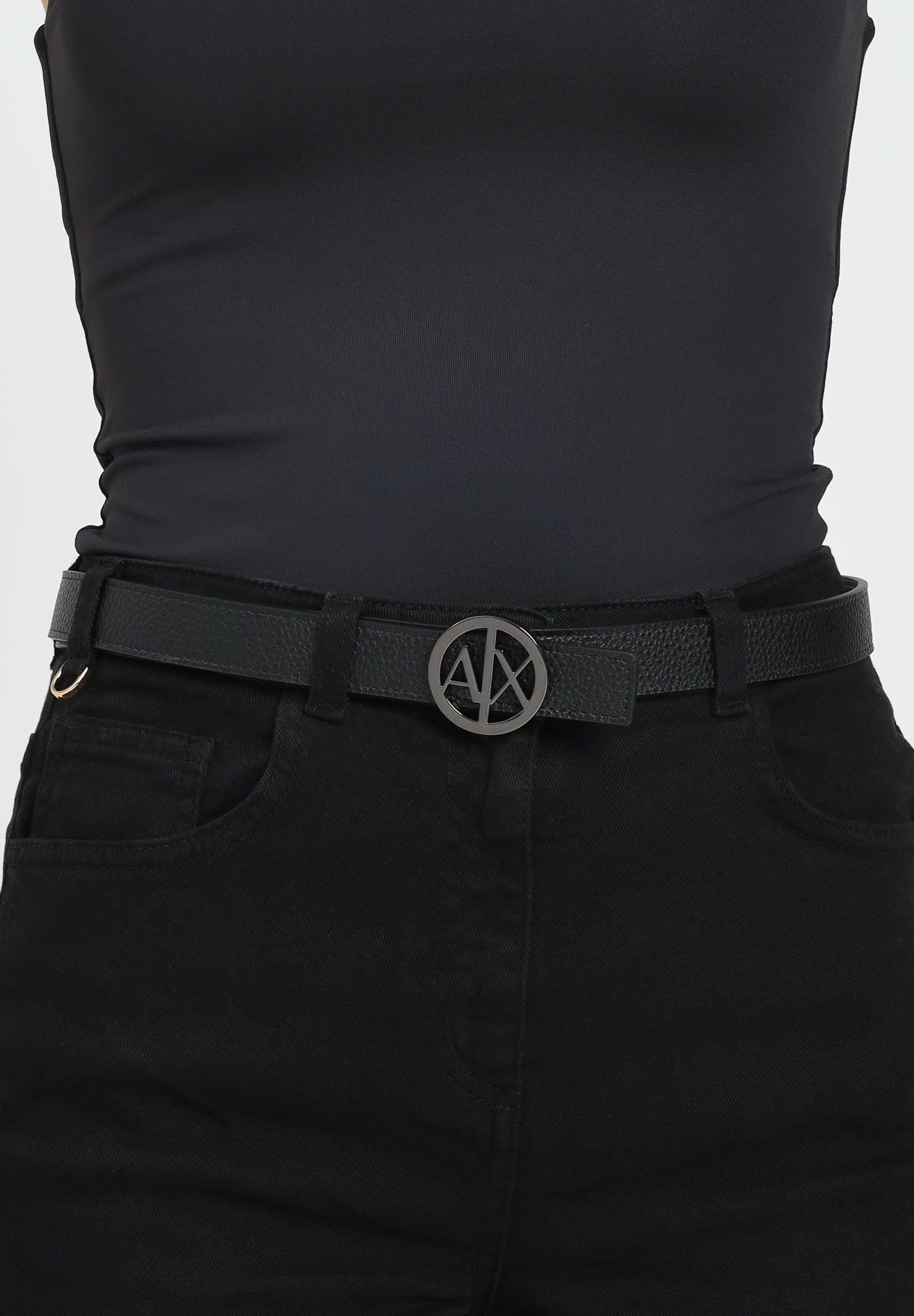 ARMANI EXCHANGE Cintura bicolore da donna 9411180A877 42520 ARMANI EXCHANGE 