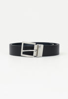 ARMANI EXCHANGE Cintura double face nera e blu da uomo 951000CC512 43020 ARMANI EXCHANGE 