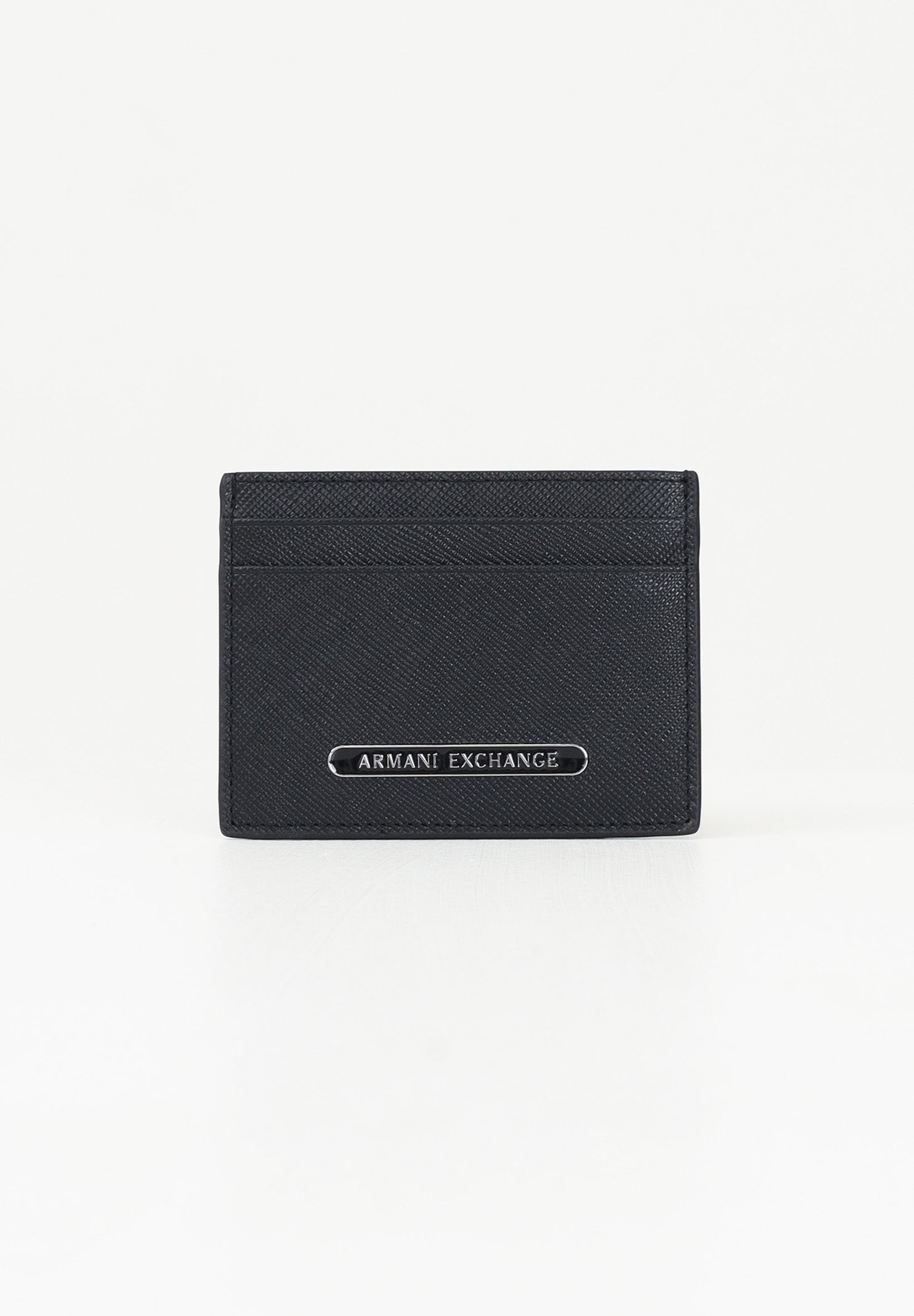 ARMANI EXCHANGE Portacarte nero da uomo con logo XM000169AF12702 UC001 ARMANI EXCHANGE 