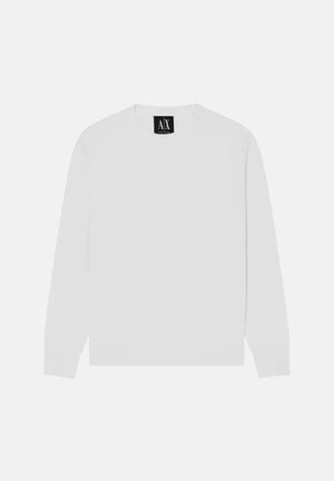 maglia girocollo regular fit da uomo autunno inverno XM000338AF12291 U0009 ARMANI EXCHANGE 
