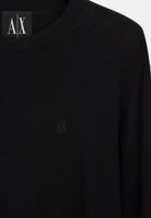 ARMANI EXCHANGE Maglioncino girocollo nero da uomo XM000338AF12291 UC001 ARMANI EXCHANGE 
