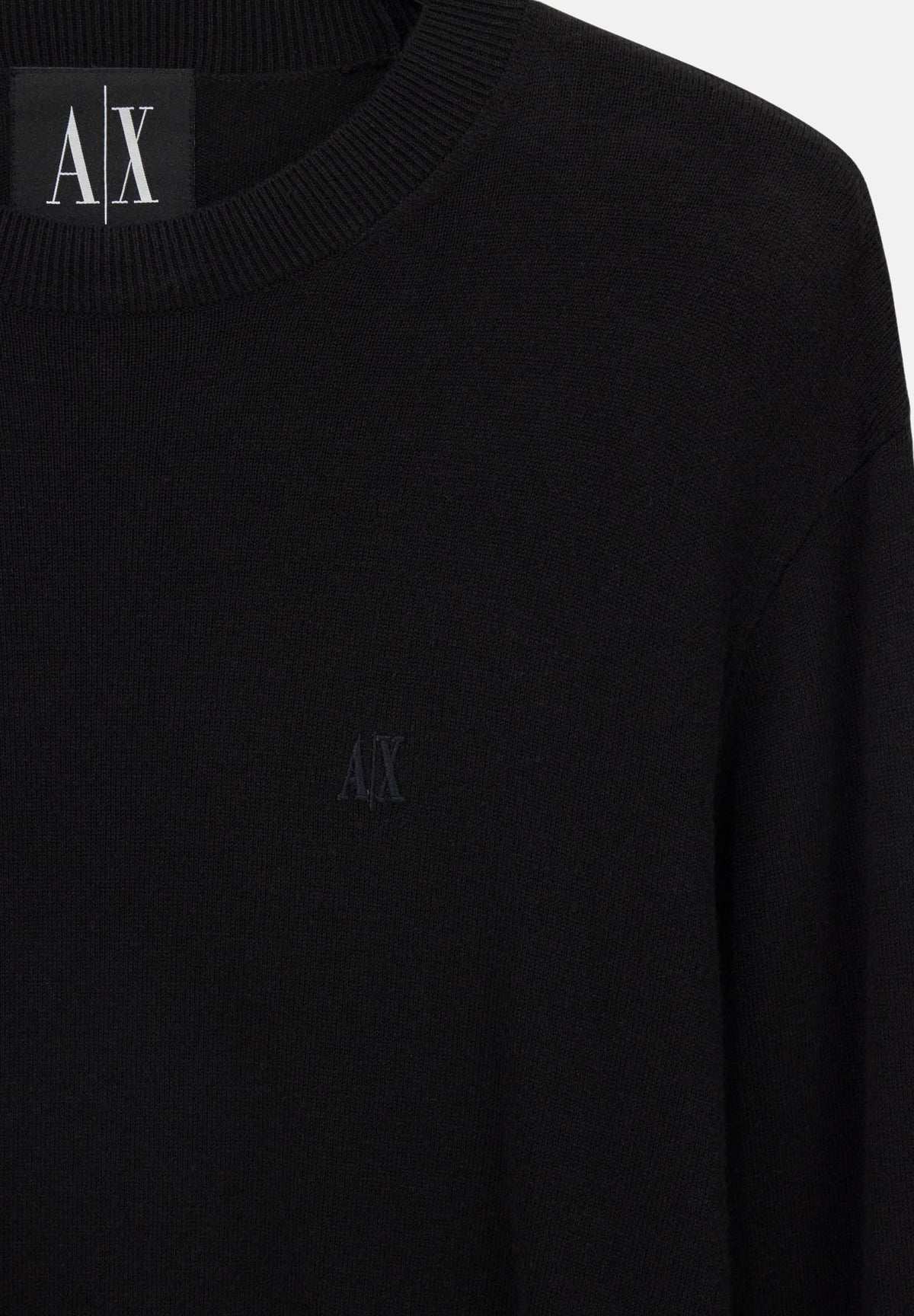 ARMANI EXCHANGE Maglioncino girocollo nero da uomo XM000338AF12291 UC001 ARMANI EXCHANGE 