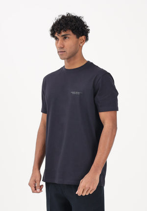 ARMANI EXCHANGE T-shirt a manica corta blu da uomo XM001281AF10361 UB101 ARMANI EXCHANGE 