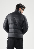 ARMANI EXCHANGE Piumino nero da uomo con collo alto e chiusura frontale con zip integrale XM001575AF16927 UC001 ARMANI EXCHANGE 