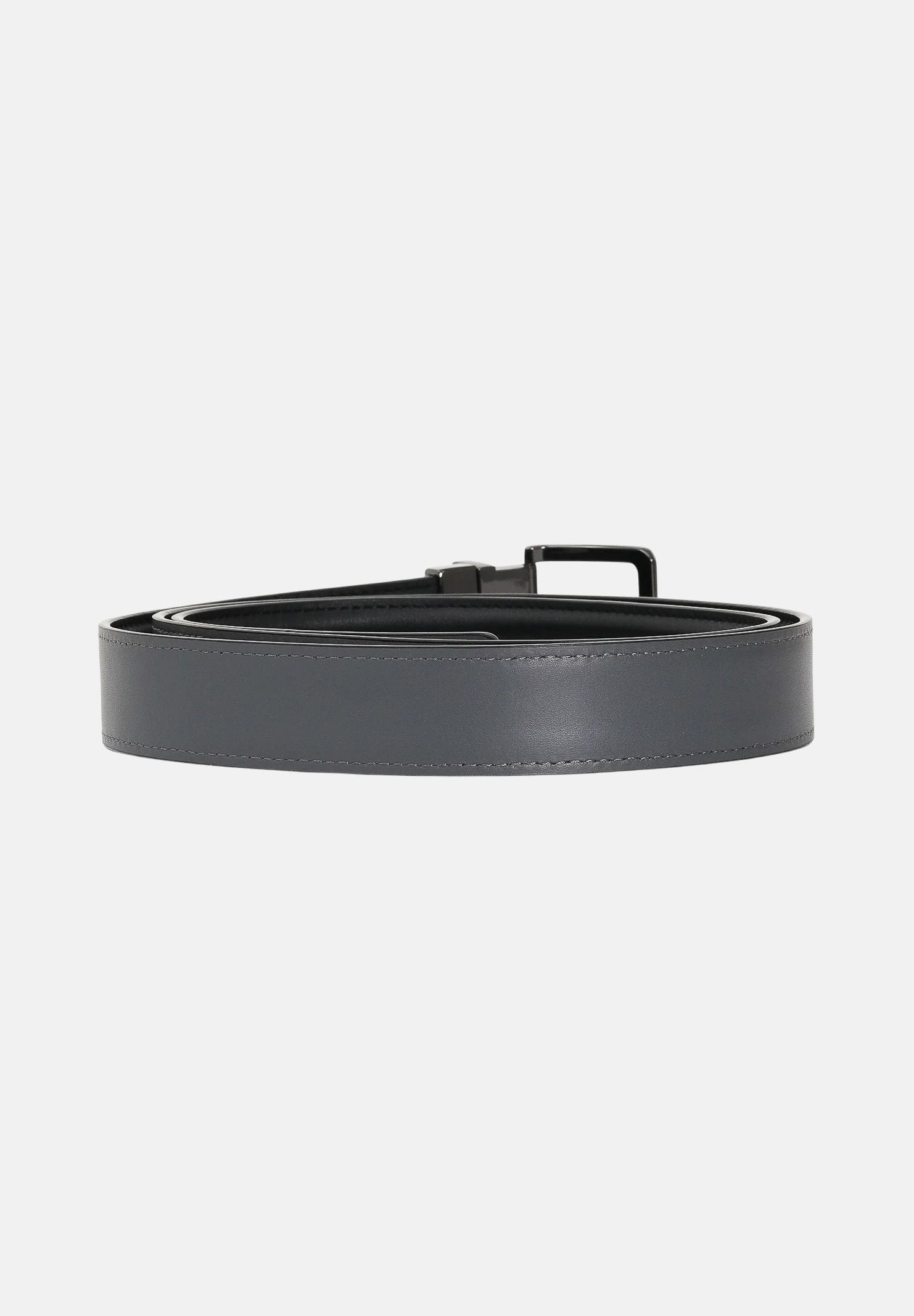 ARMANI EXCHANGE Cintura reversibile nera e grigia da uomo XM001932AF19019 MC225 ARMANI EXCHANGE 