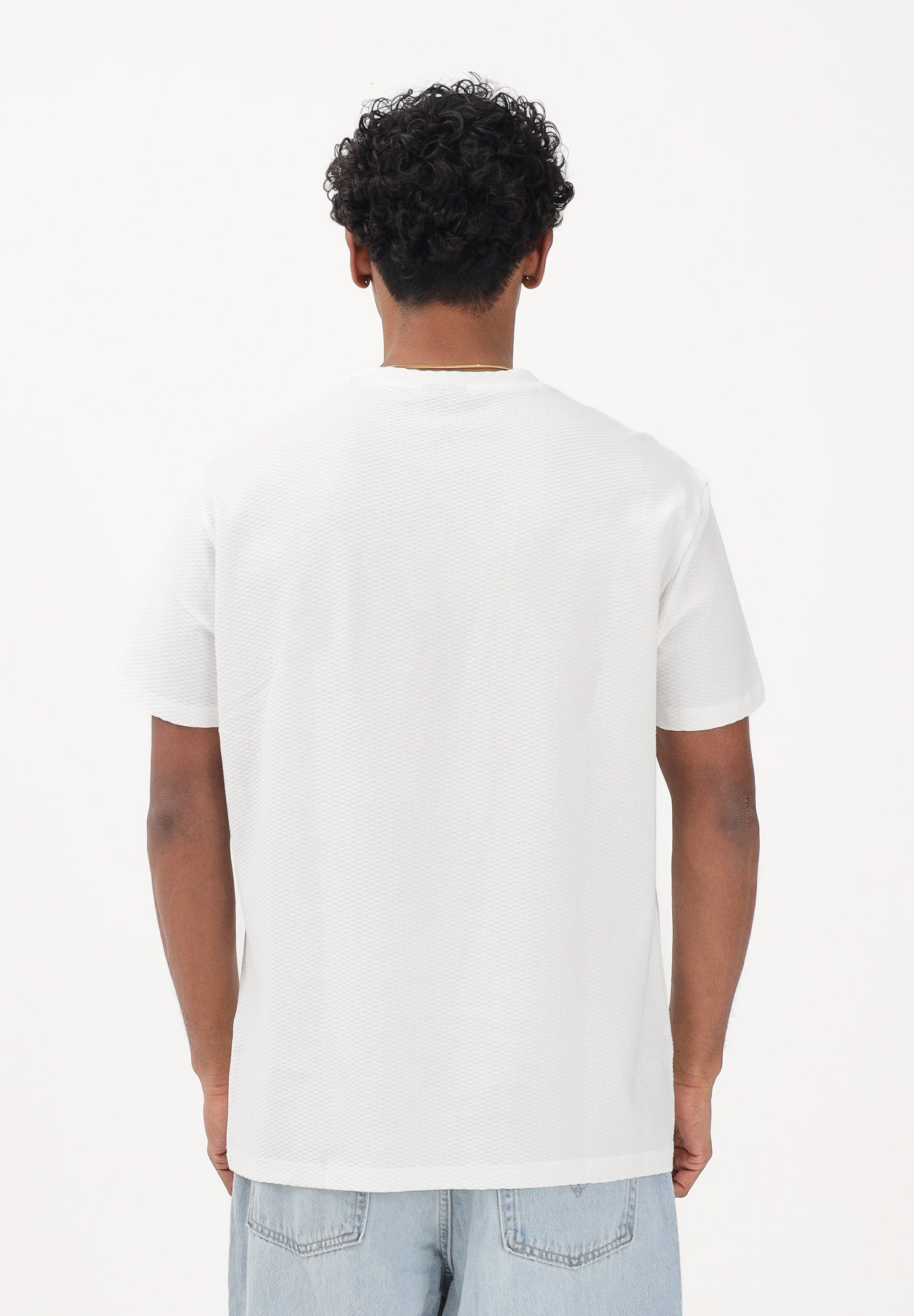 ARMANI EXCHANGE T-shirt a manica corta bianca da uomo con logo A|X XM002453AF10337 U0009 ARMANI EXCHANGE 