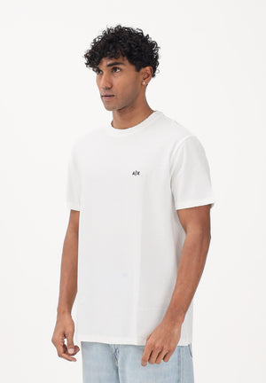ARMANI EXCHANGE T-shirt a manica corta bianca da uomo con logo A|X XM002453AF10337 U0009 ARMANI EXCHANGE 