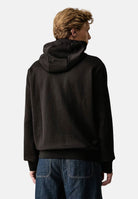 ARMANI EXCHANGE Felpa con cappuccio nero per uomo con tasca a marsupio frontale XM002906AF21862 U8128 ARMANI EXCHANGE 