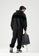 ARMANI EXCHANGE Felpa con zip  nera da uomo con cappuccio regolabile XM002923AF19936 UC001 ARMANI EXCHANGE 